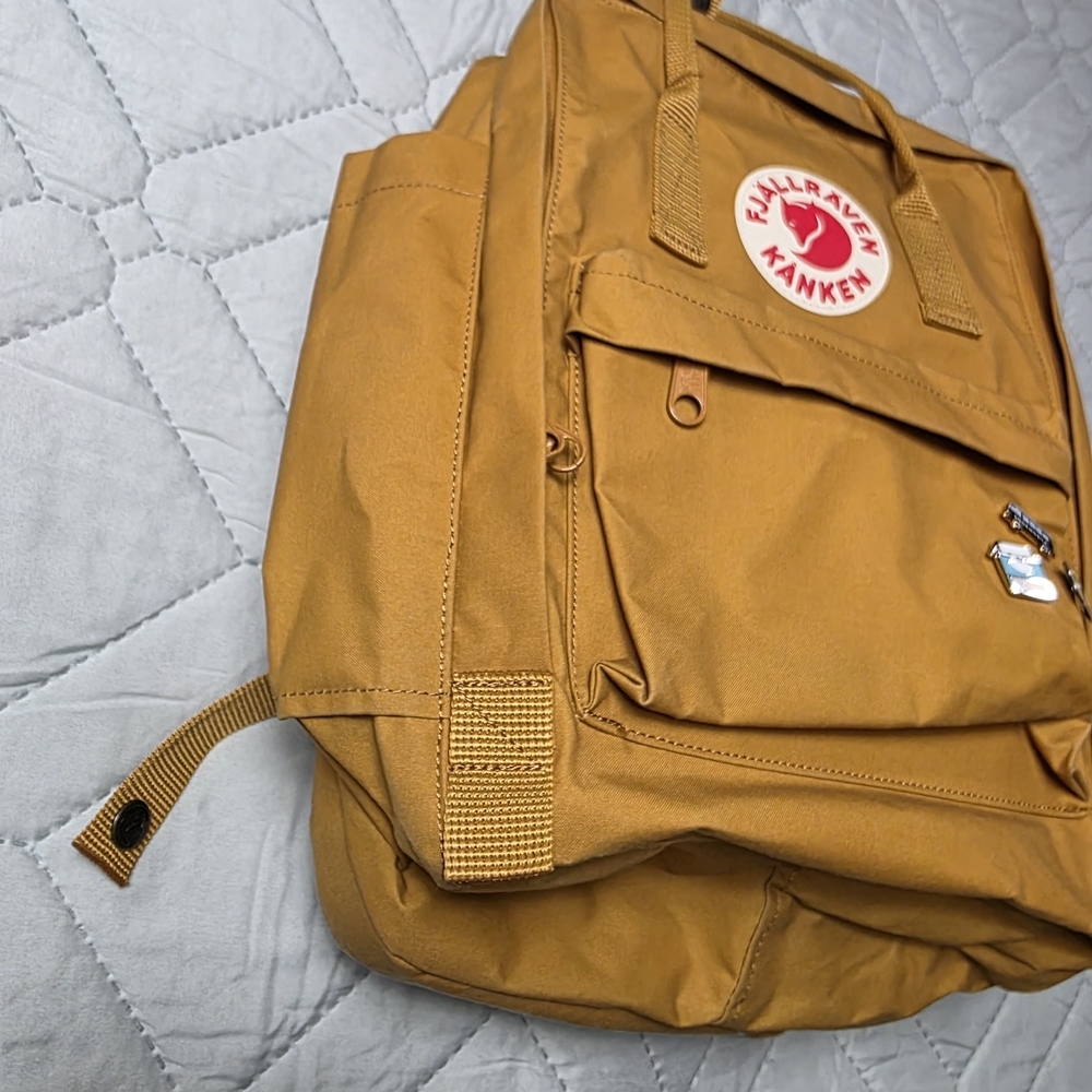 Kånken Men's Backpack - Mustard Yellow - Picture 4 of 13